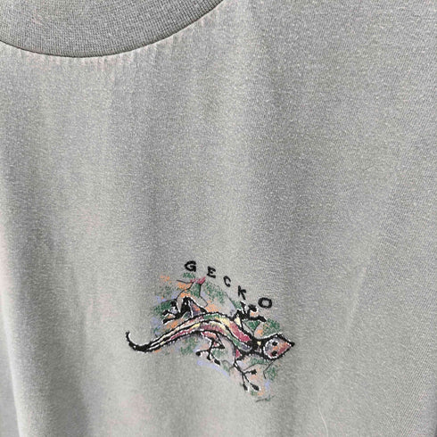 Crazy Shirt Hawaii 90s GECKO USA製 シングルステッチ Tシャツ メンズ import:XL
