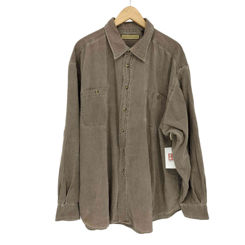NATURALIFE コーデュロイ L/S シャツ メンズ XXL