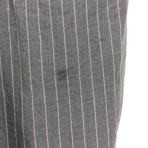 ブルックスブラザーズ BROOKS BROTHERS ウール100% ストライプ 2タックスラックス メンズ 33W
