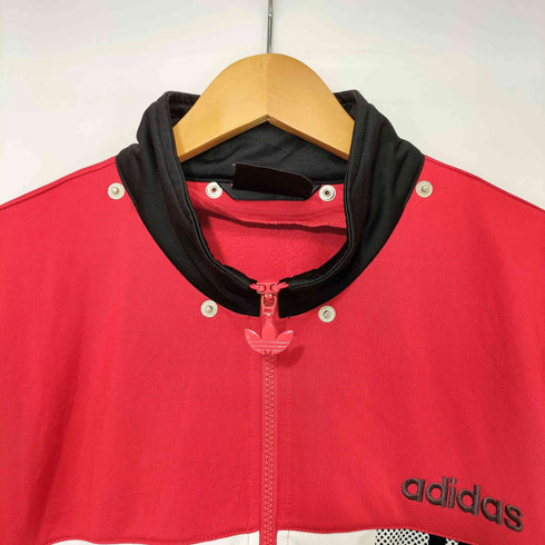 アディダス adidas 90-00s 2WAY ボーダーデザイン トラックジャケット メンズ import:L