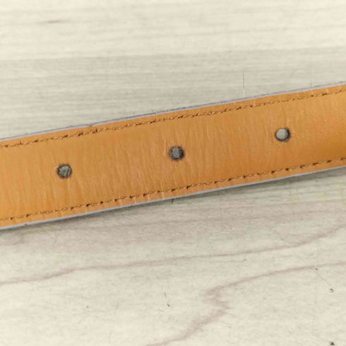 ロペ ROPE genuine italian leather 本革 ハラコ レオパード柄 ベルト Y2K レディース