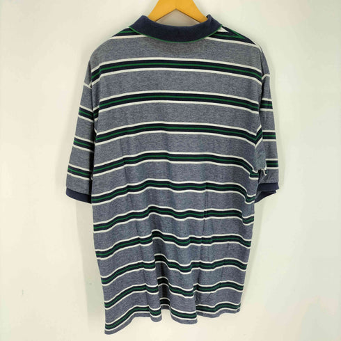 ポロゴルフラルフローレン POLO GOLF RALPH LAUREN ポニー刺繍 ボーダー ポロシャツ メンズ import:XXL