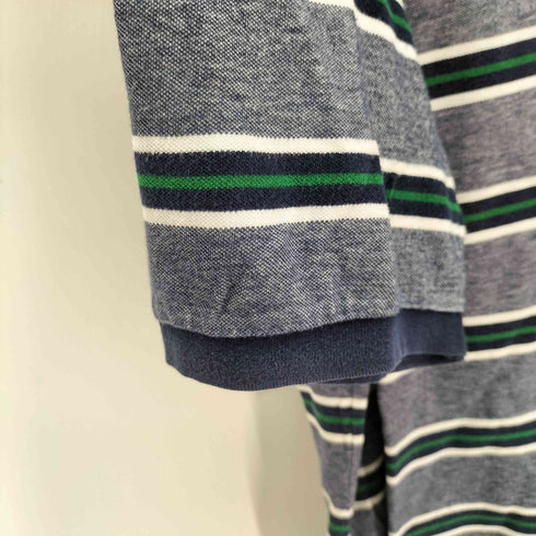 ポロゴルフラルフローレン POLO GOLF RALPH LAUREN ポニー刺繍 ボーダー ポロシャツ メンズ import:XXL