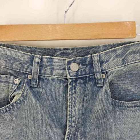 ジーユー GU 25SS バレルレッグジーンズ(丈標準71.0~75.0cm) メンズ 28