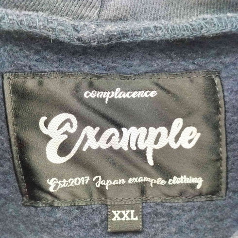 イグザンプル EXAMPLE ROUND LOGO HOODIE メンズ JPN:XXL