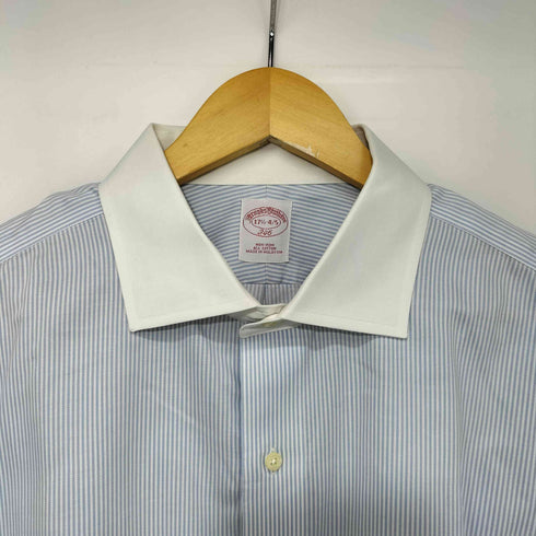 ブルックスブラザーズ 346 BROOKS BROTHERS ストライプ クレリック シャツ メンズ 17 1/2 - 4/5