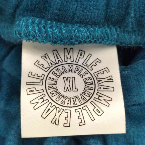 イグザンプル EXAMPLE VELOUR LOGO SHORT PANTS メンズ JPN:XL