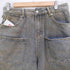 HELITON-LIGHT jeans フロント ポケット ウォッシュ加工 ダメージデザイン デニム ショーツ レディース JPN:XL
