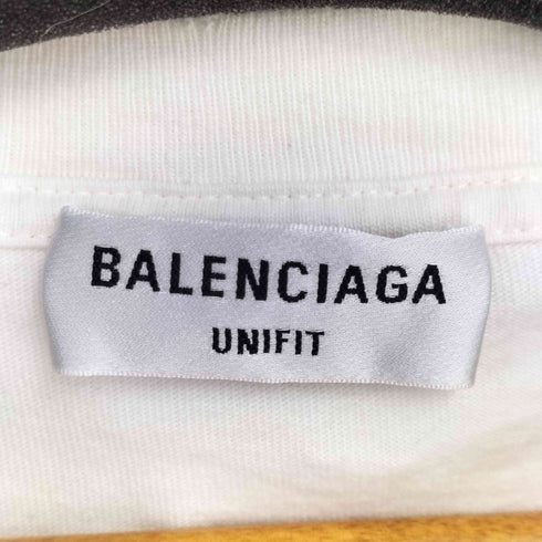バレンシアガ BALENCIAGA 23SS NO COMMENT プリント クルーネック S/S Tシャツ メンズ XXS