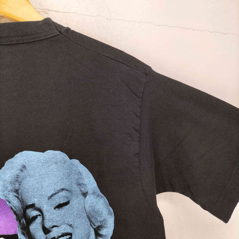 フルーツオブザルーム FRUIT OF THE LOOM 1993 90s- USA製 袖裾シングル 両面プリントクルーネックTシャツ メンズ L