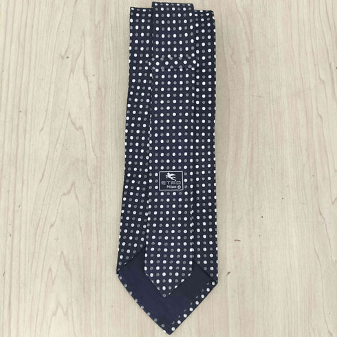 エトロ ETRO ドット柄シルクネクタイ メンズ