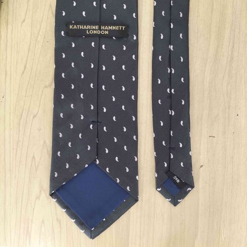 キャサリンハムネットロンドン KATHARINE HAMNETT LONDON 総柄シルクネクタイ メンズ