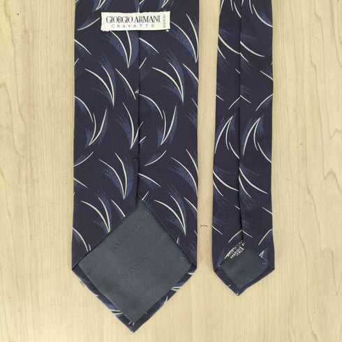 ジョルジオアルマーニ Giorgio Armani 総柄シルクネクタイ メンズ