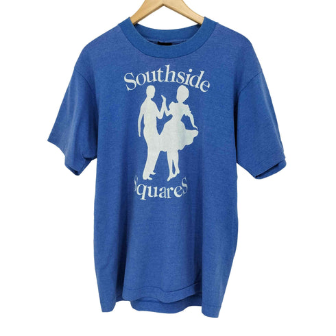 スクリーンスターズ SCREEN STARS USA製 シングルステッチ Southside SquareS クルーネック Tシャツ メンズ import:L
