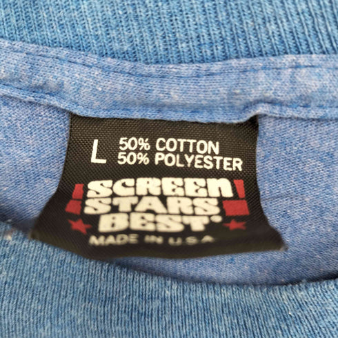 スクリーンスターズ SCREEN STARS USA製 シングルステッチ Southside SquareS クルーネック Tシャツ メンズ import:L