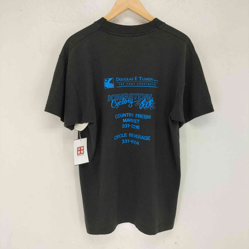 フルーツオブザルーム FRUIT OF THE LOOM USA製 シングルステッチ 両面プリント クルーネック Tシャツ メンズ import:L