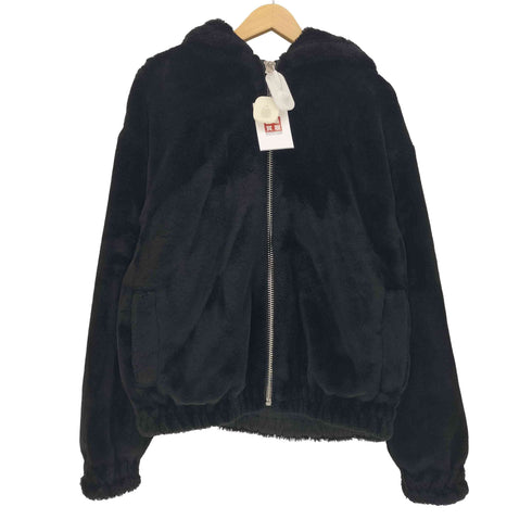 リプレゼント REPRESENT Faux Fur Zip Hoodie メンズ L