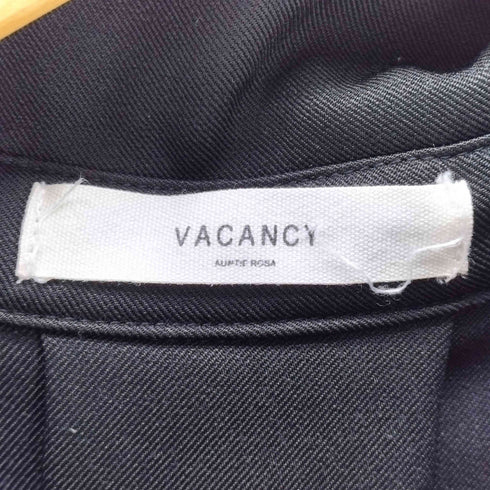 ヴァカンシー VACANCY サイド 切り替え シャツ ワンピース レディース FREE