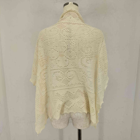 ローラアシュレイ LAURA ASHLEY 刺繍 レース編み ストール レディース