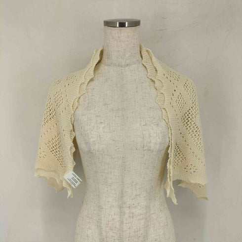 ローラアシュレイ LAURA ASHLEY 刺繍 レース編み ストール レディース