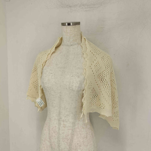 ローラアシュレイ LAURA ASHLEY 刺繍 レース編み ストール レディース