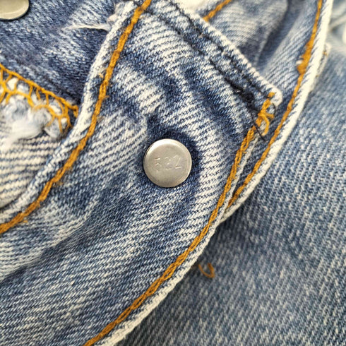 リーバイス Levis USA製 ボタン裏刻印522 501 デニムパンツ レディース 29X36