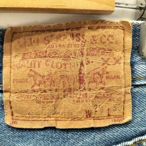 リーバイス Levis USA製 ボタン裏刻印522 501 デニムパンツ レディース 29X36