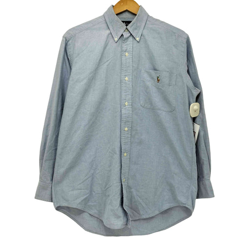 ラルフローレン RALPH LAUREN CLASSIC FIT ポニー刺繍 ボタンダウン オックスフォード シャツ メンズ import:M