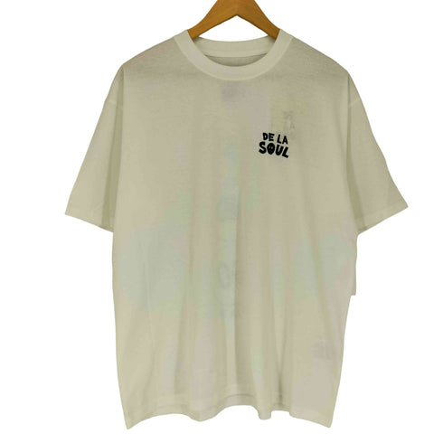 両面プリントクルーネックTシャツ street メンズ L