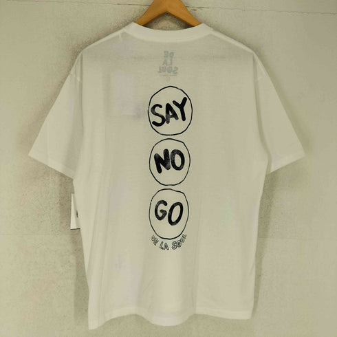 両面プリントクルーネックTシャツ street メンズ L