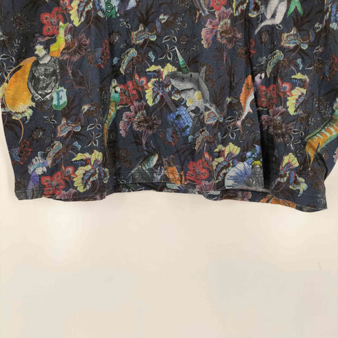 エトロ ETRO 花柄VネックS/Sカットソー メンズ import:XL