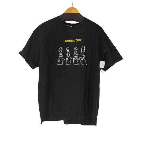 LIGHTMUSIC CLUB バンドプリント Tシャツ メンズ import:L