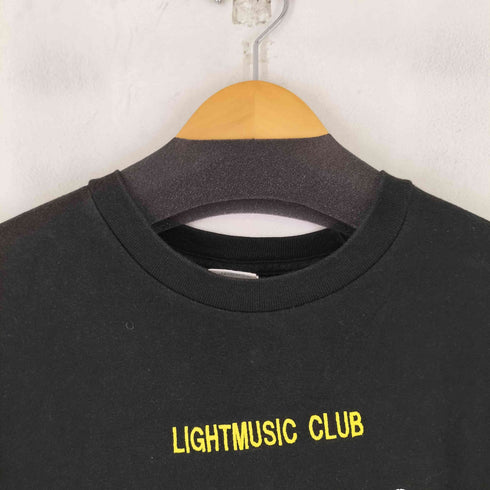 LIGHTMUSIC CLUB バンドプリント Tシャツ メンズ import:L