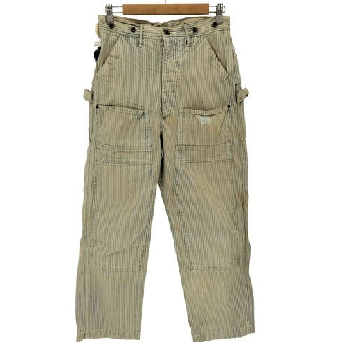 キャピタル KAPITAL HICKOREE LUMBER PANTS ヒッコリー デニムランバー パンツ メンズ 1