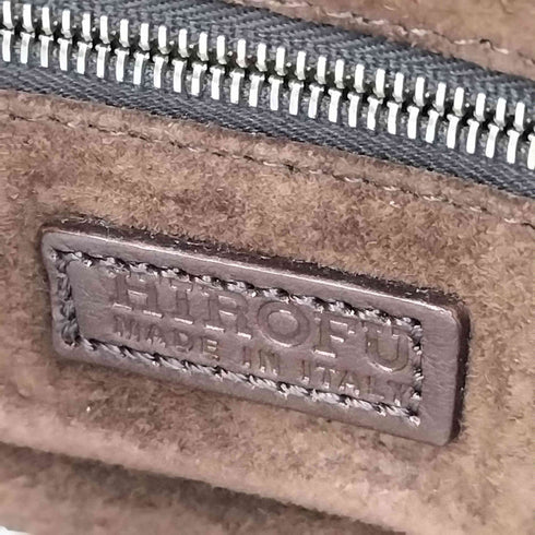 ヒロフ HIROFU イタリア製 レザーワンショルダーバッグ レディース