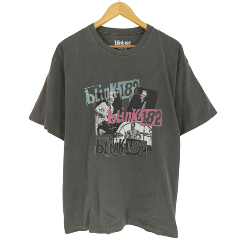 両面プリントクルーネックTシャツ street メンズ L