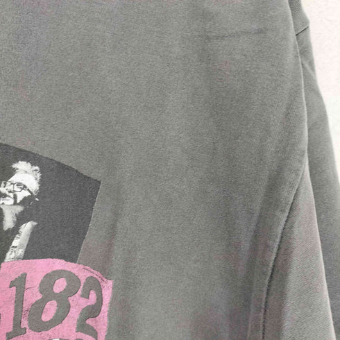 両面プリントクルーネックTシャツ street メンズ L