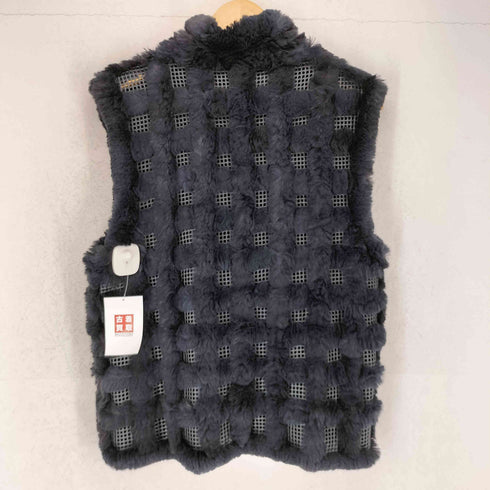 rabbit fur ラビットファー ベスト レディース