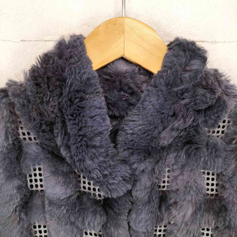 rabbit fur ラビットファー ベスト レディース