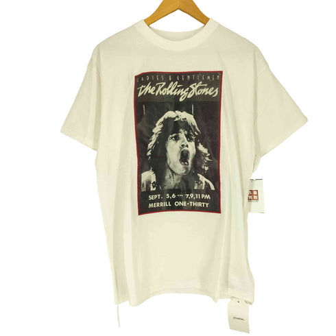 ジュエティ jouetie 両面プリントクルーネックバンドTシャツ レディース M