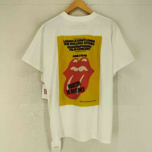 ジュエティ jouetie 両面プリントクルーネックバンドTシャツ レディース M