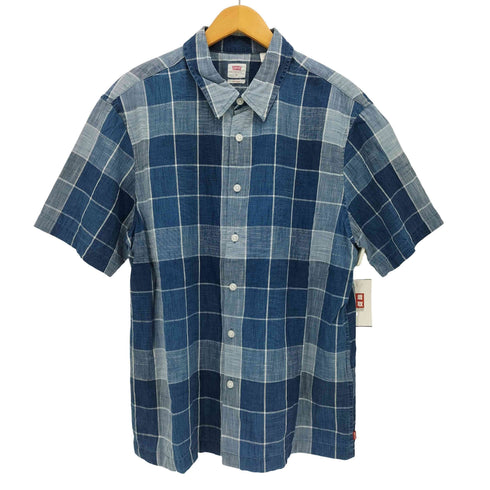 リーバイス Levis RELAXEDレギュラーカラー 半袖シャツ メンズ import:M