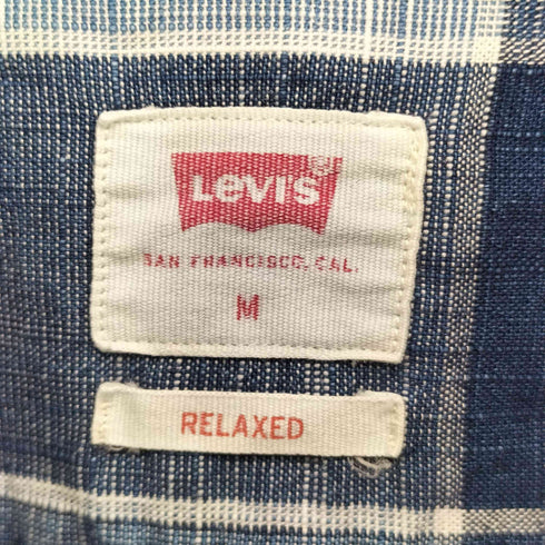 リーバイス Levis RELAXEDレギュラーカラー 半袖シャツ メンズ import:M