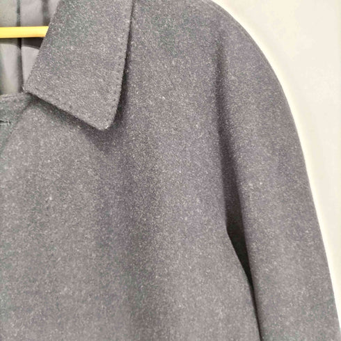 COGNAC カシミヤ混 比翼ステンカラーコート メンズ 175
