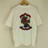 両面プリントクルーネックバンドTシャツ メンズ L