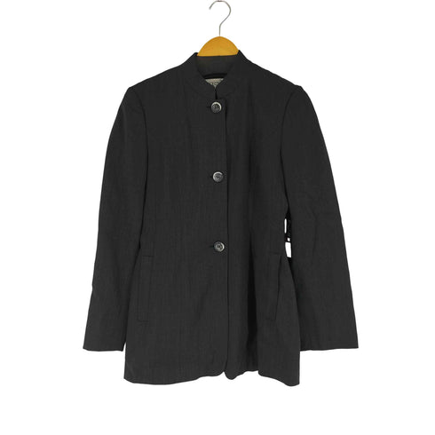 スポーツマックス SPORTMAX 3B ウール混 ノーカラージャケット レディース US:6