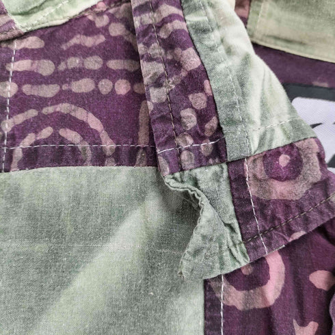 lost enterprises パッチワーク S/S シャツ メンズ L