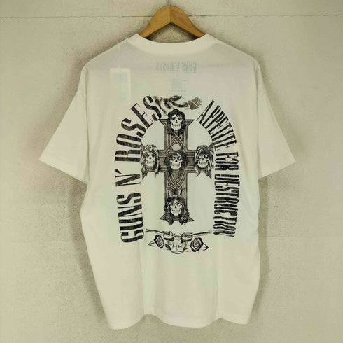 モンキータイム MONKEY TIME 両面プリントクルーネックバンドTシャツ メンズ M