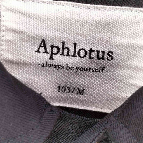 APHLOTUS オーバーサイズTRオープンカラーシャツ メンズ JPN:M