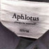APHLOTUS オーバーサイズTRオープンカラーシャツ メンズ JPN:M